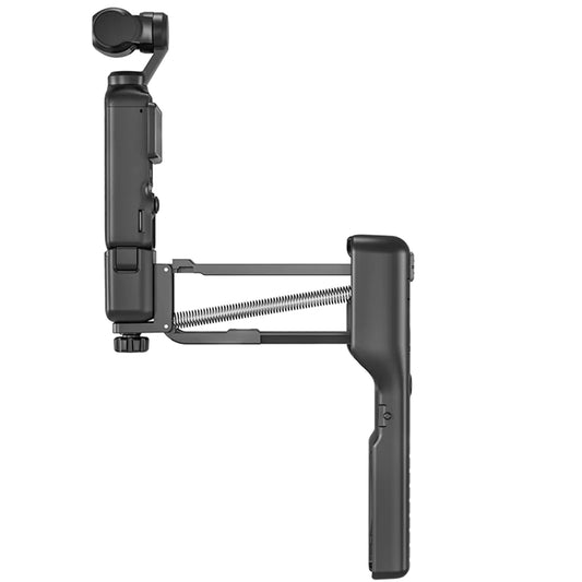 XBERSTAR Handheld Stabilizer for DJI Osmo Pocket 3 Head Handheld Stabilizer Collapsible Z-Axis Shock Absorber Compatible with DJI Osmo Pocket Camera Gimbal (Black)